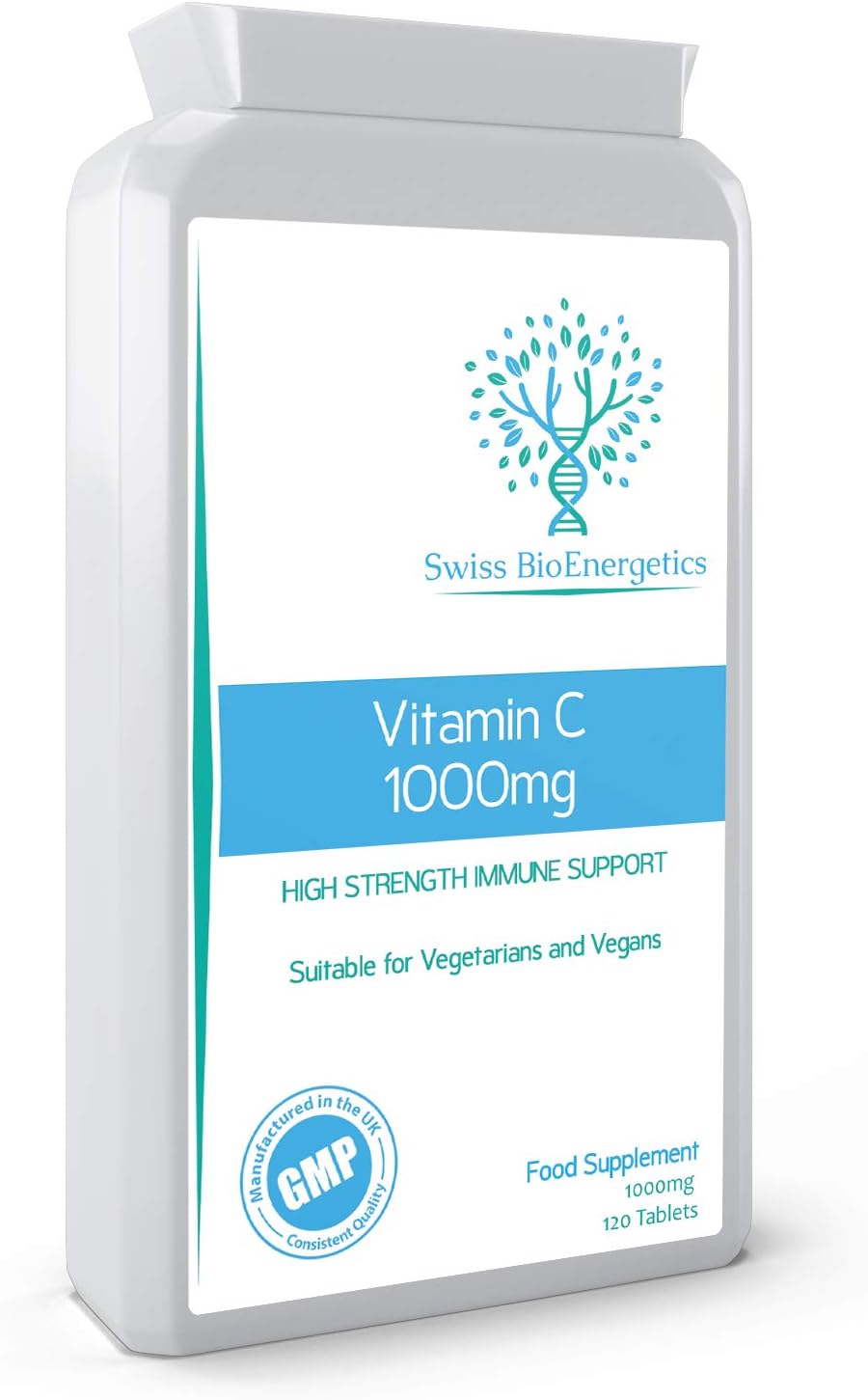 Vitamin C 1000mg 120 Tablets ? High Strength Immune Support contribute195 Grams