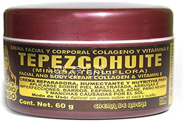 DEL INDIO PAPAGO Night Cream with Tepezcohuite 60gr/ 2.