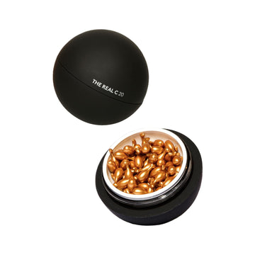 COCUNAT | The Real C 30 Days | 20% Pure Vitamin C | Provides Firmness, Luminosity, Elasticity, Reduce Wrinkles & Dark Spots| Anti-aging | Proven Results | Skin Cycling |30 Pearls, 9.7