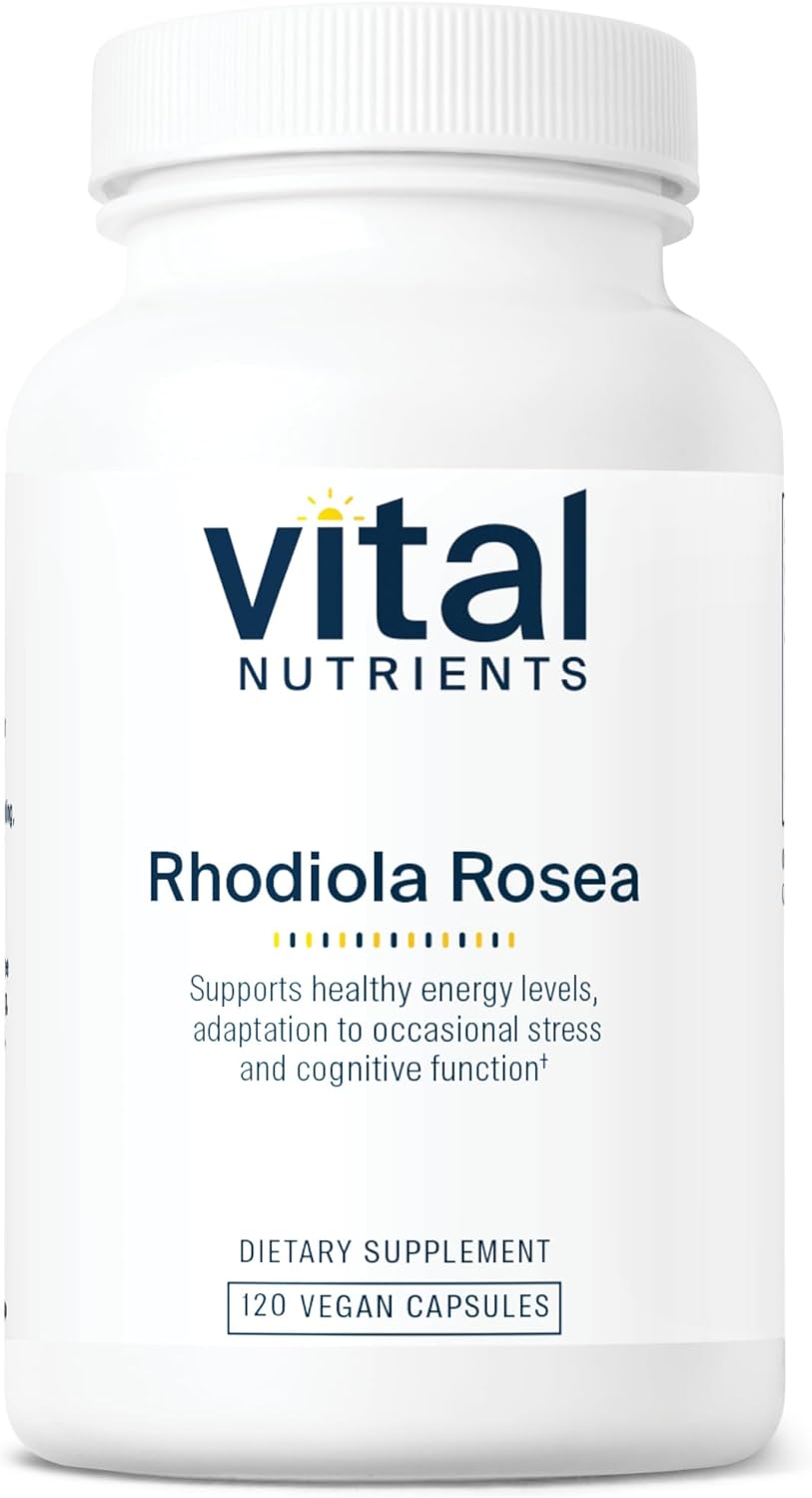 Vital Nutrients - Rhodiola Rosea Extract 3% Standardized Extract - Ene