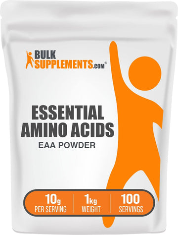 BULKSUPPLEMENTS.COM Essential Amino Acids Powder - EAA Powder, Essenti