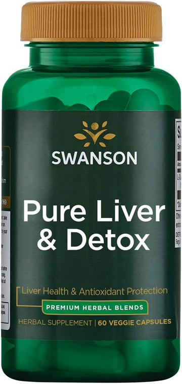 Swanson Pure Liver & Detox 60 Veg Caps