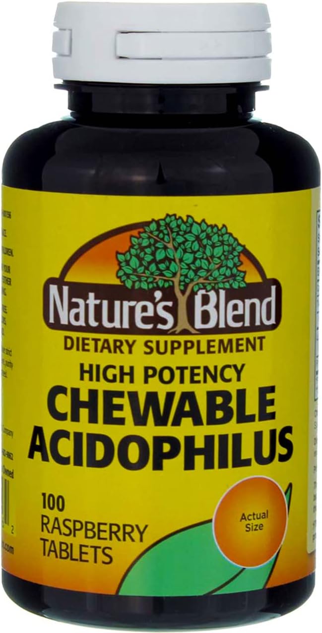 Nature's Blend ACIDOPHILUS CW 100 HI-PTCY,(Pack of 1)