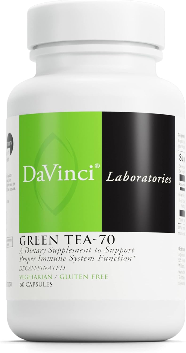 DaVinci Labs Green Tea-70 - Dietary Supplement to Support the Immune S