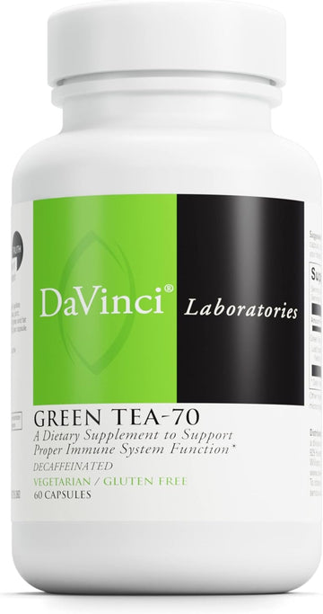 DaVinci Labs Green Tea-70 - Dietary Supplement to Support the Immune S