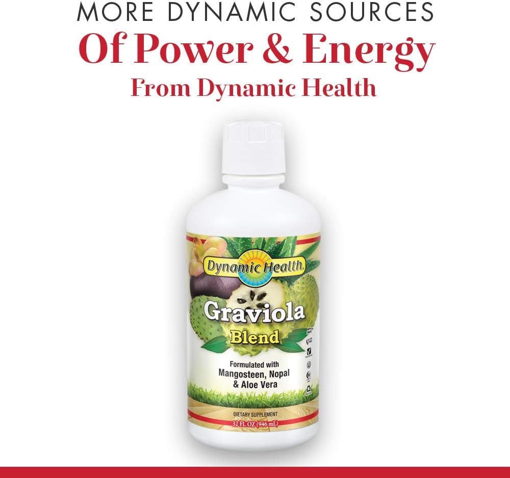Dynamic Health Graviola Gold | Organic Graviola 100% Juice | Vegetaria