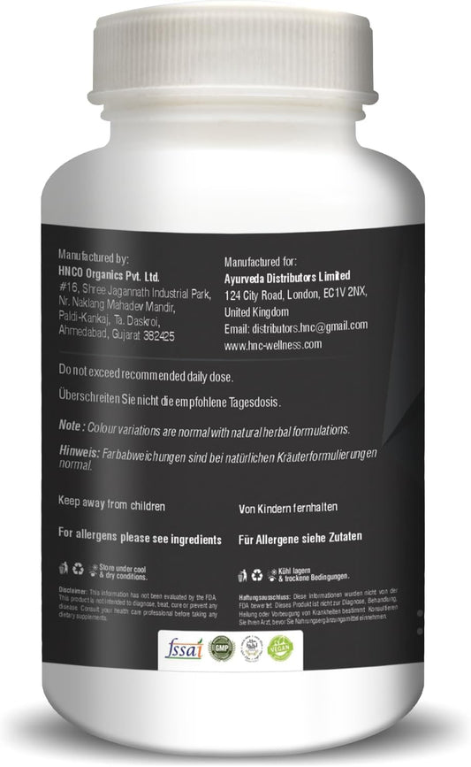 H&C HERBAL INGREDIENTS EXPERT H&C Activated Charcoal Capsules - 350mg,2.47 Ounces