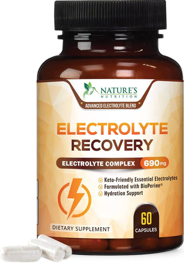 Electrolyte Salt Tablets for Runners - Keto Electrolytes Supplement Pi