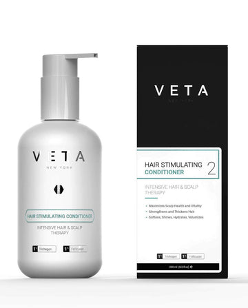 Veta – Hair Stimulating Conditioner For Hair Loss – Anti-Aging Hair Moisturizer – Repair and Strengthen Hair – Paraben and Sulfate Free – 8.5 .