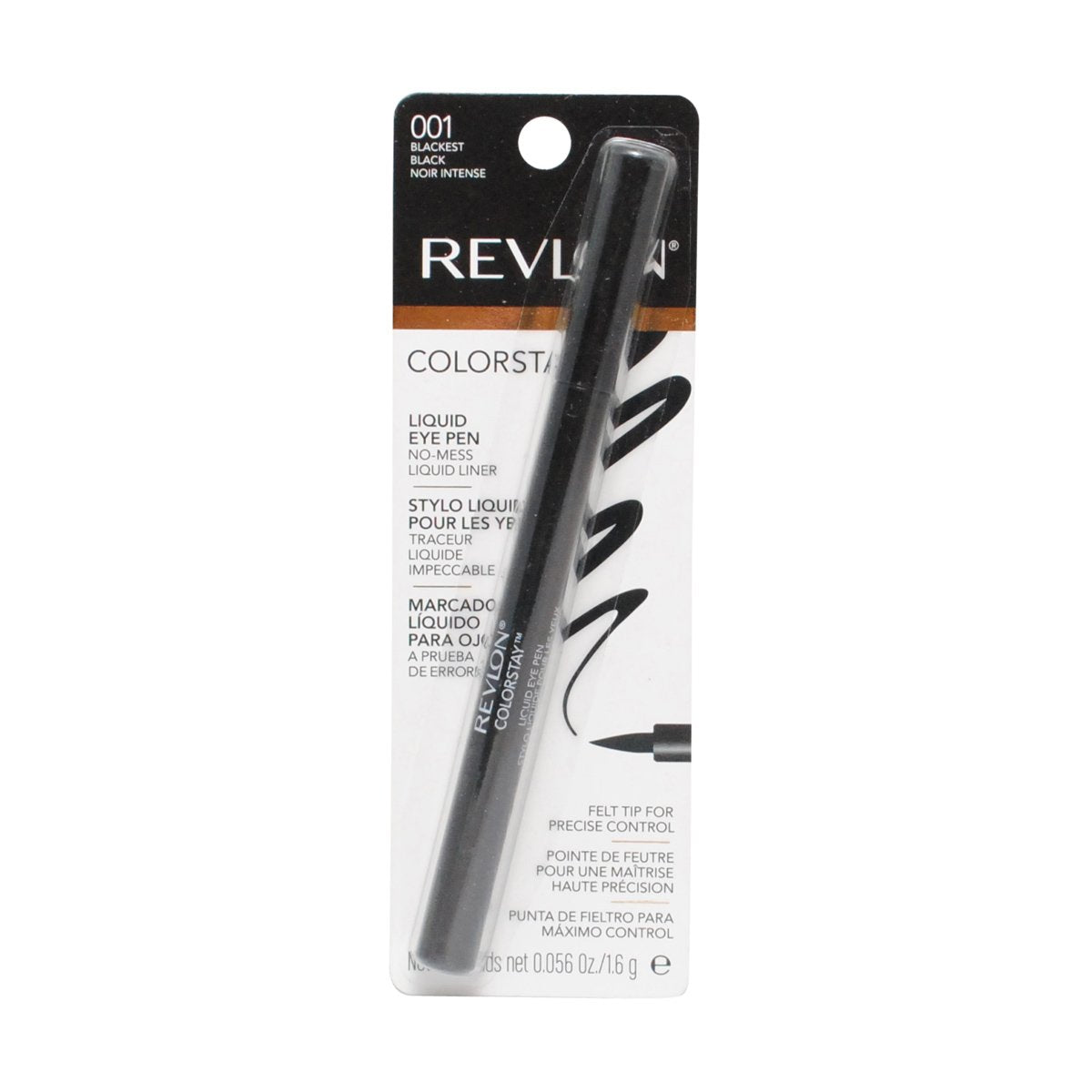 Revlon Colorstay Liquid Eye Pen - Black (001)