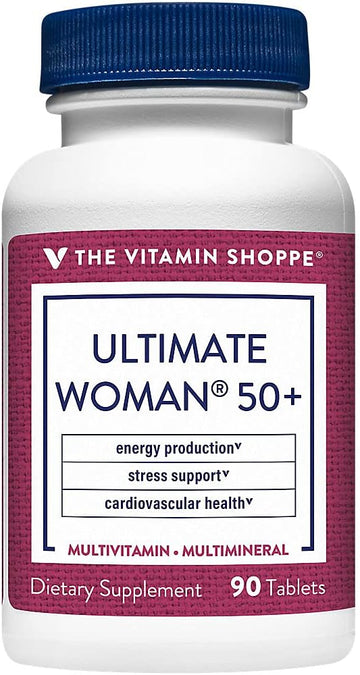 The Vitamin Shoppe Ultimate Woman 50+ Multivitamin (90 Tablets)