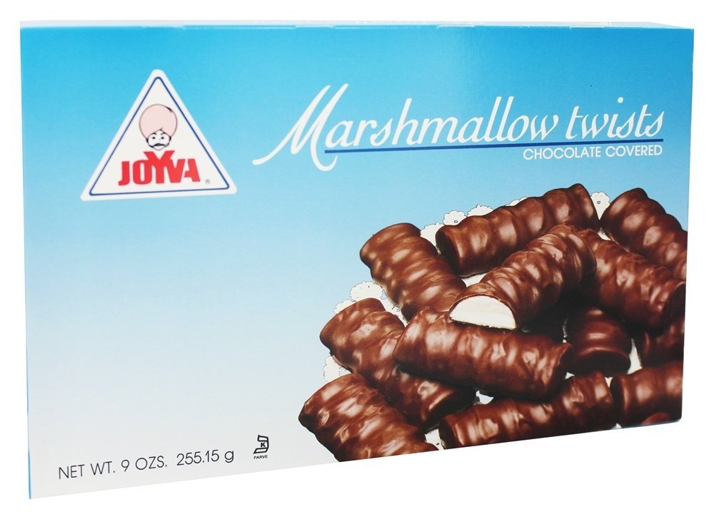 Joyva Marshmallow Chocolate Covered Twists, 9 Ounce (Pack Of 1)