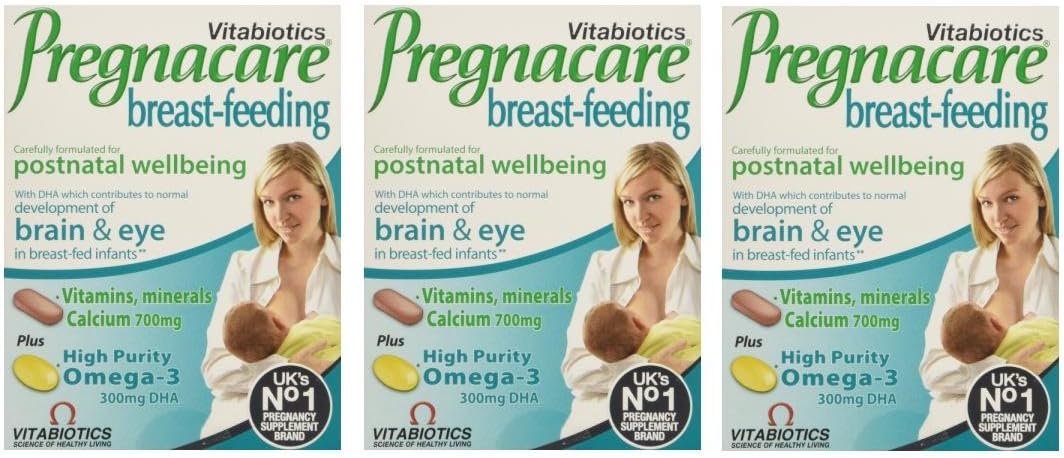 Vitabiotics (3 Pack) - Pregnacare Breastfeeding 56 Tabs/28 Caps 3 Pack Bundle