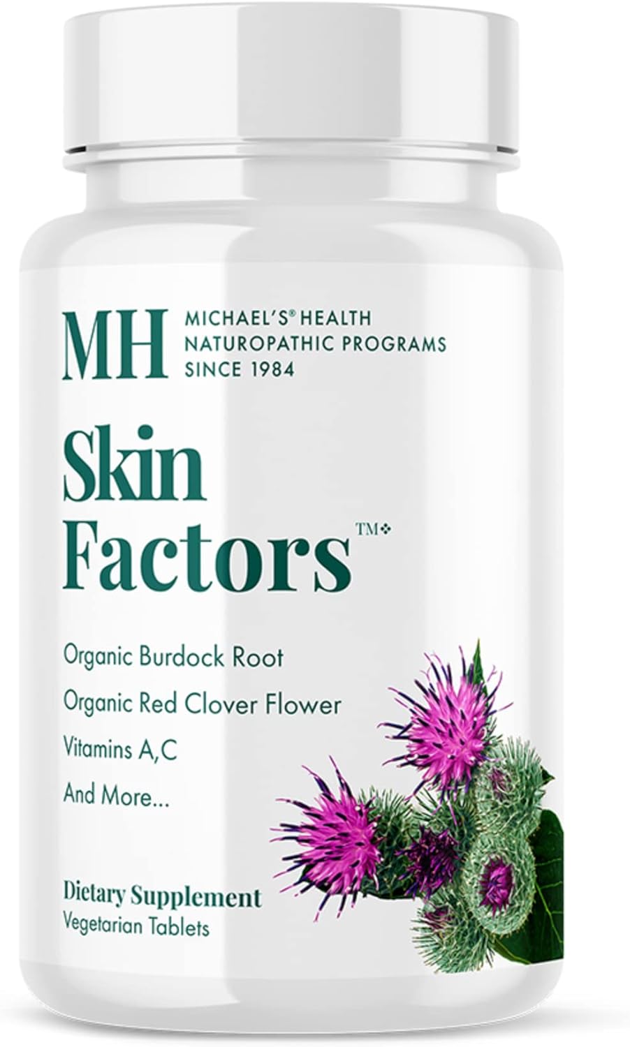 MICHAEL'S Health Naturopathic Programs Skin Factors - 90 Vegetarian Ta