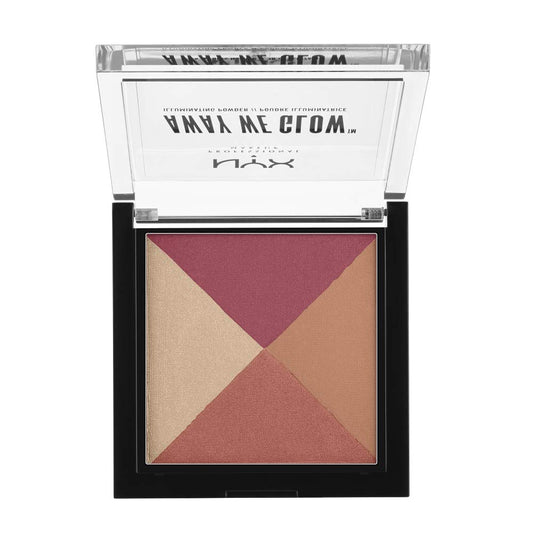 NYX Nyx cosmetics away we glow illuminating powder sunset blvd