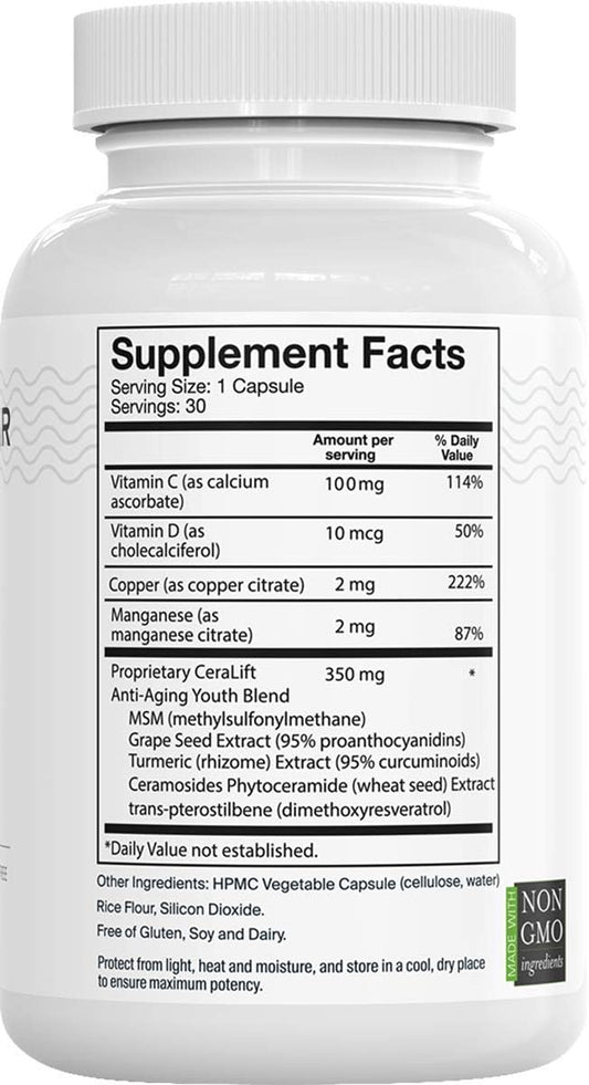 Del Mar Labs - Ceralift - 30 Day Supply - Doctor Formulated - For Redu