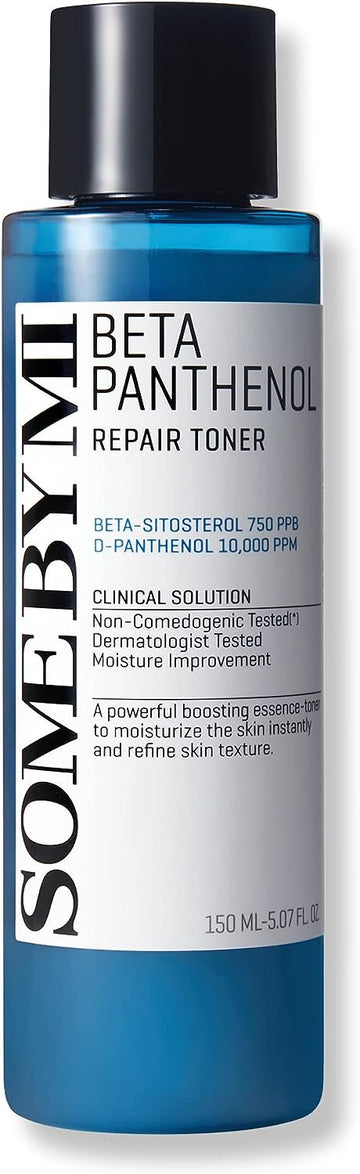 SOME BY MI Beta-Panthenol Repair Toner - 5.07, 150 – Rebuilding Skin Barrier with Beta-Sitosterol and D-Panthenol for Damaged Skin – Skin Moisturizing, Soothing Effect - Facial Skin Care