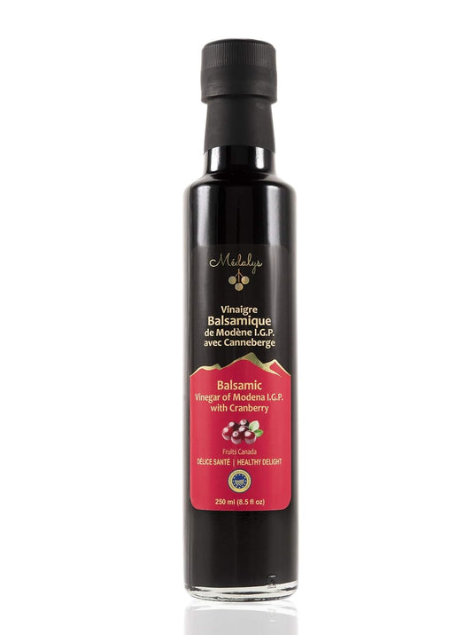 Balsamic Vinegar of Modena & Canadian Cranberry. A Delicious Italian-C
