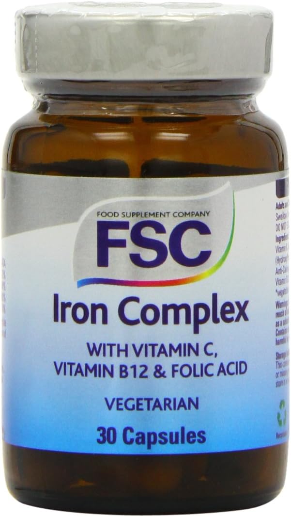 FSC 14mg Iron Complex - Pack of 30 Capsules

104.33 Grams