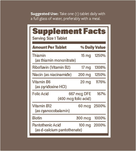 Endur-B Complex - Sustained Release - Vitamin B Supplement With B1, B2