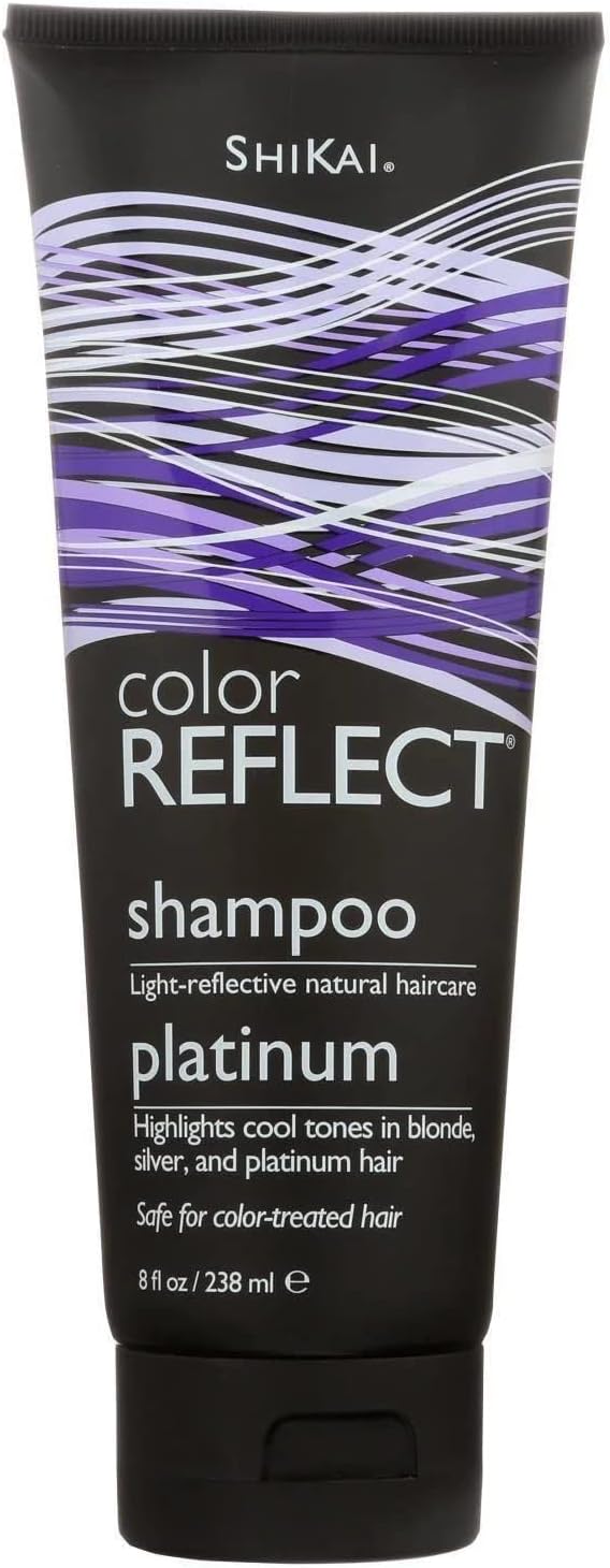 Shikai Color Reect Platinum Shampoo 8 s (Pack of 2)