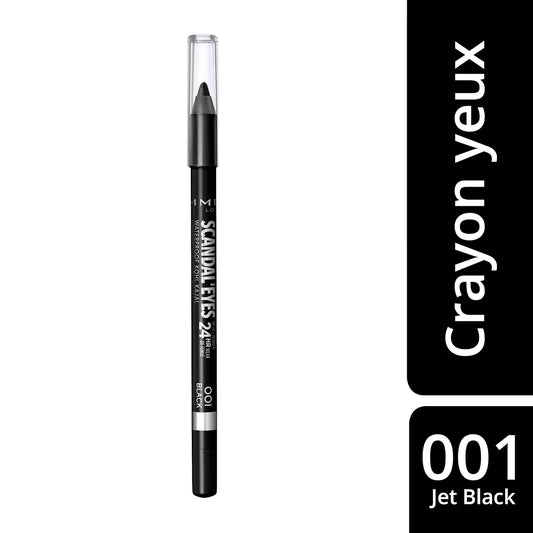 Rimmel Soft Kohl Kajal Eyeliner, Jet Black 0.04  (Pack of 2)