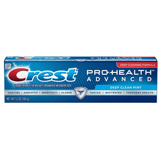 Crest Pro-Health Deep Clean Mint Toothpaste, 5.1  (Pack of 3)