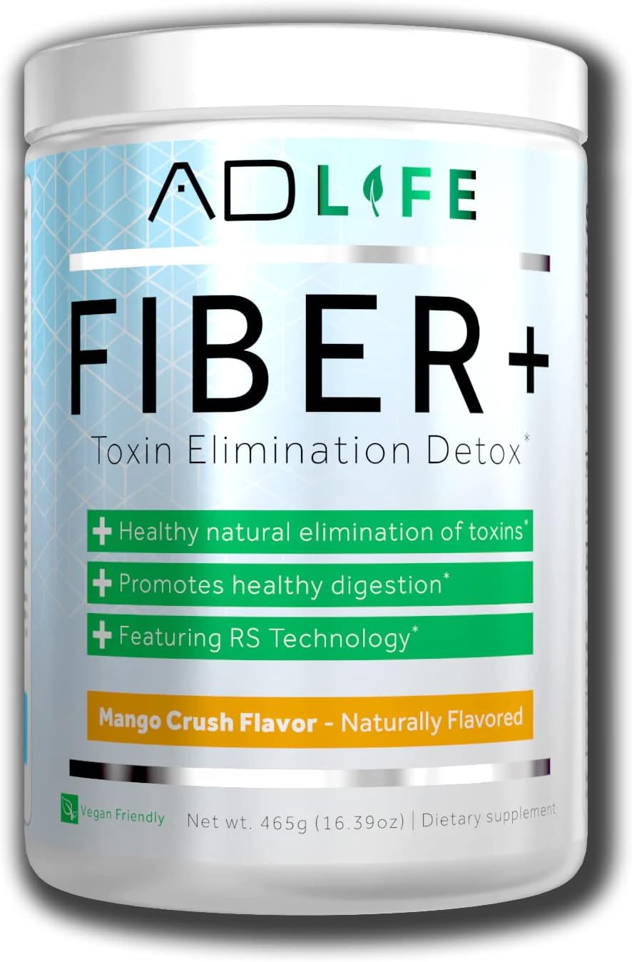 Project Ad Fiber+ Vegan Fiber Supplement Powder, Supports Gut Health A