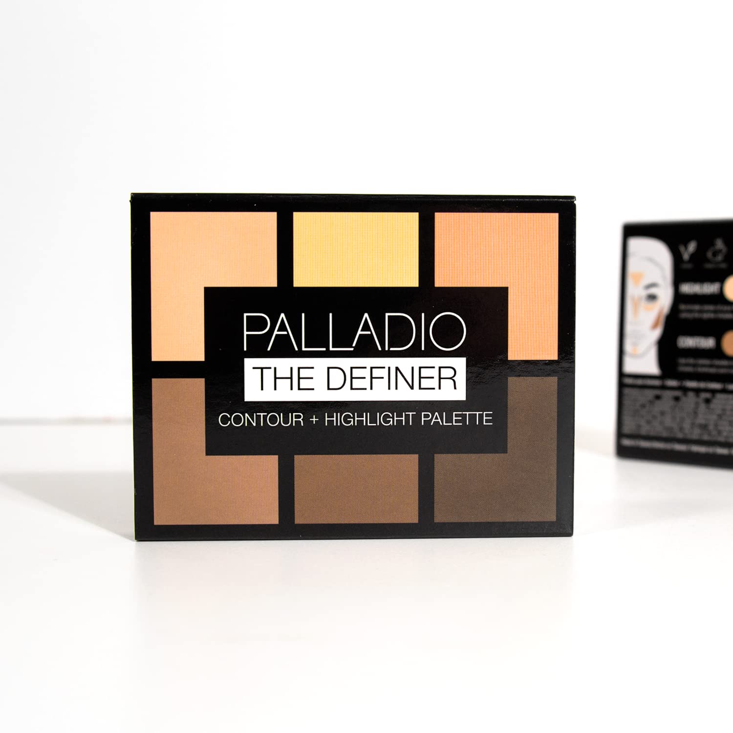 Palladio Definer Contour and Highlight Palette, Perfect for 