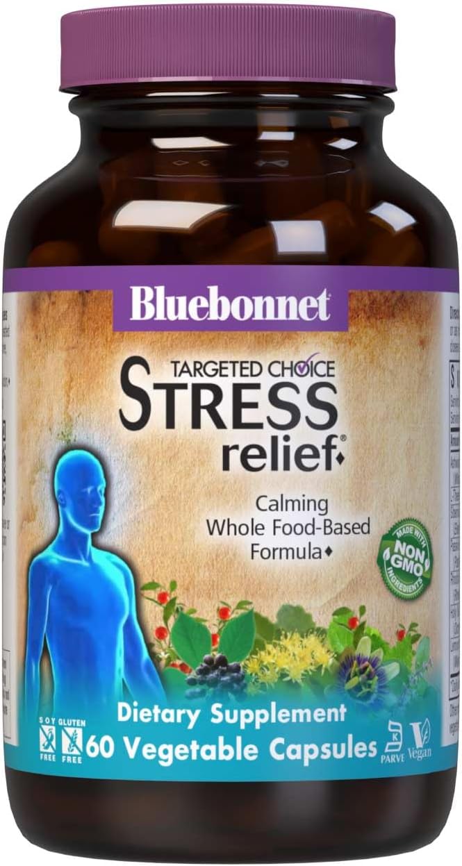 Bluebonnet Nutrition Targeted Choice Stress Relief, 60 CT