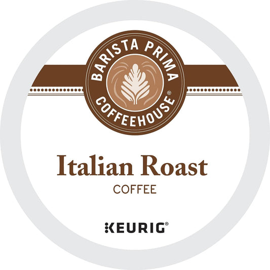 Barista Prima Coffeehouse® Single-Serve Coffee K-Cup® Pods, Italian Roast, Carton Of 24