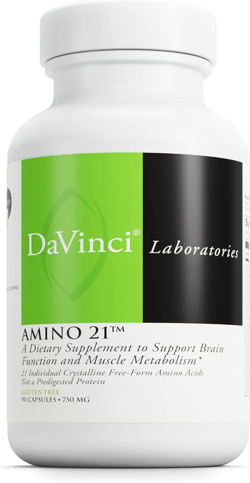 DAVINCI Labs Amino 21 - Supports Brain Function & Muscle Metabolism* -