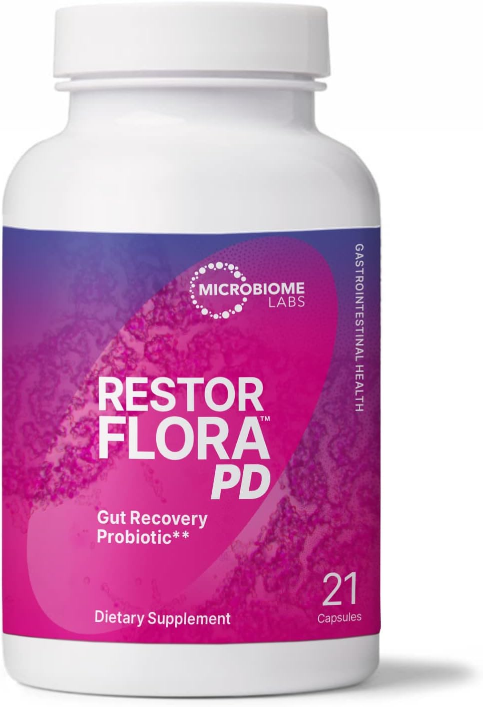 Microbiome Labs RestorFlora PD - Daily Probiotics for Digestive Health