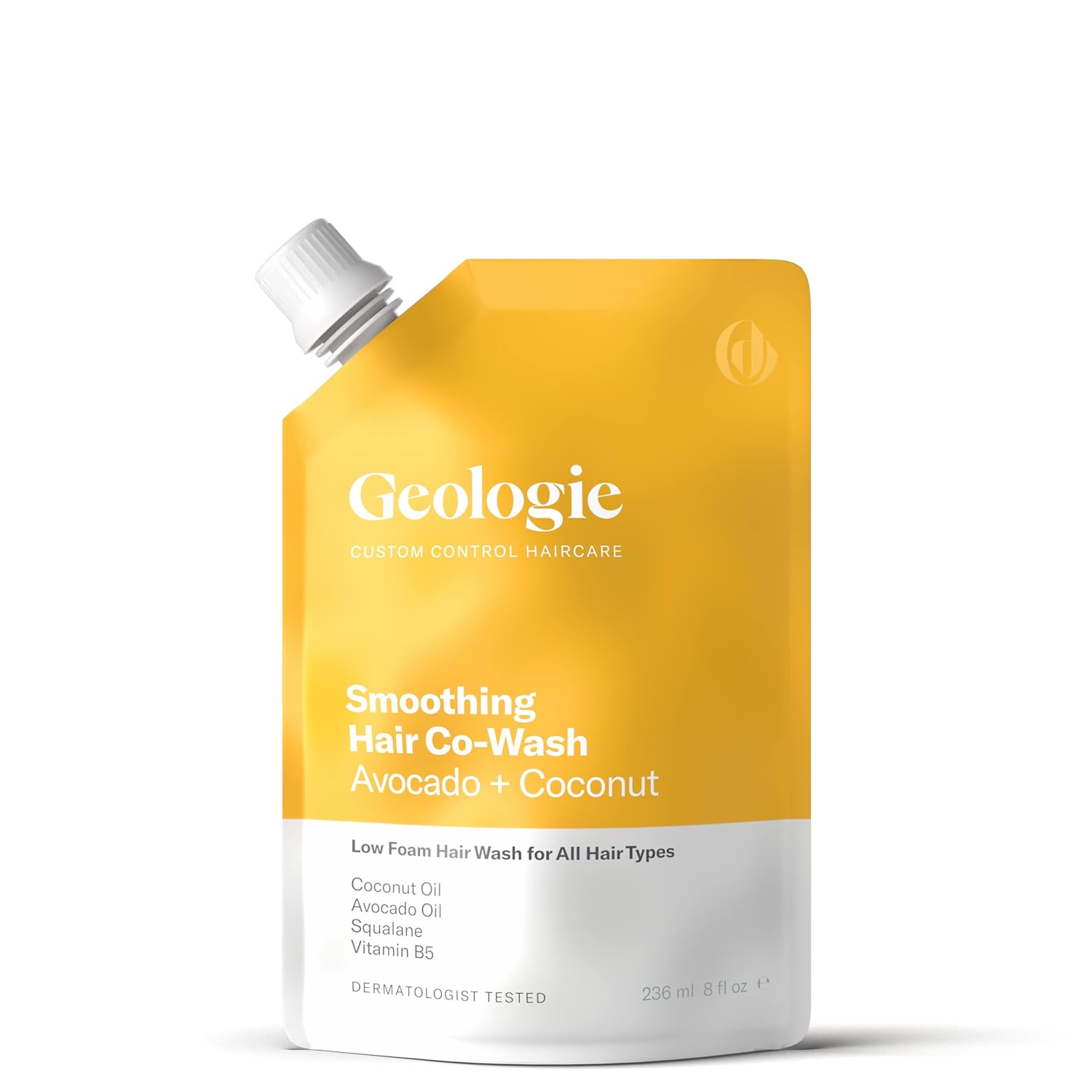 Geologie Smoothing Hair Co-Wash | Avocado + Coconut Custom Control Haircare | 8  …