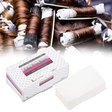 Hair Perm Paper, Perm Papers Barber Shop UltraThin Hair Perm Paper Wraps for Salon Home Styling Hair Mesh Breathable Perming Paper Hairdressing Tool Styles End Wraps Paper for Hair Color (Perm paper)