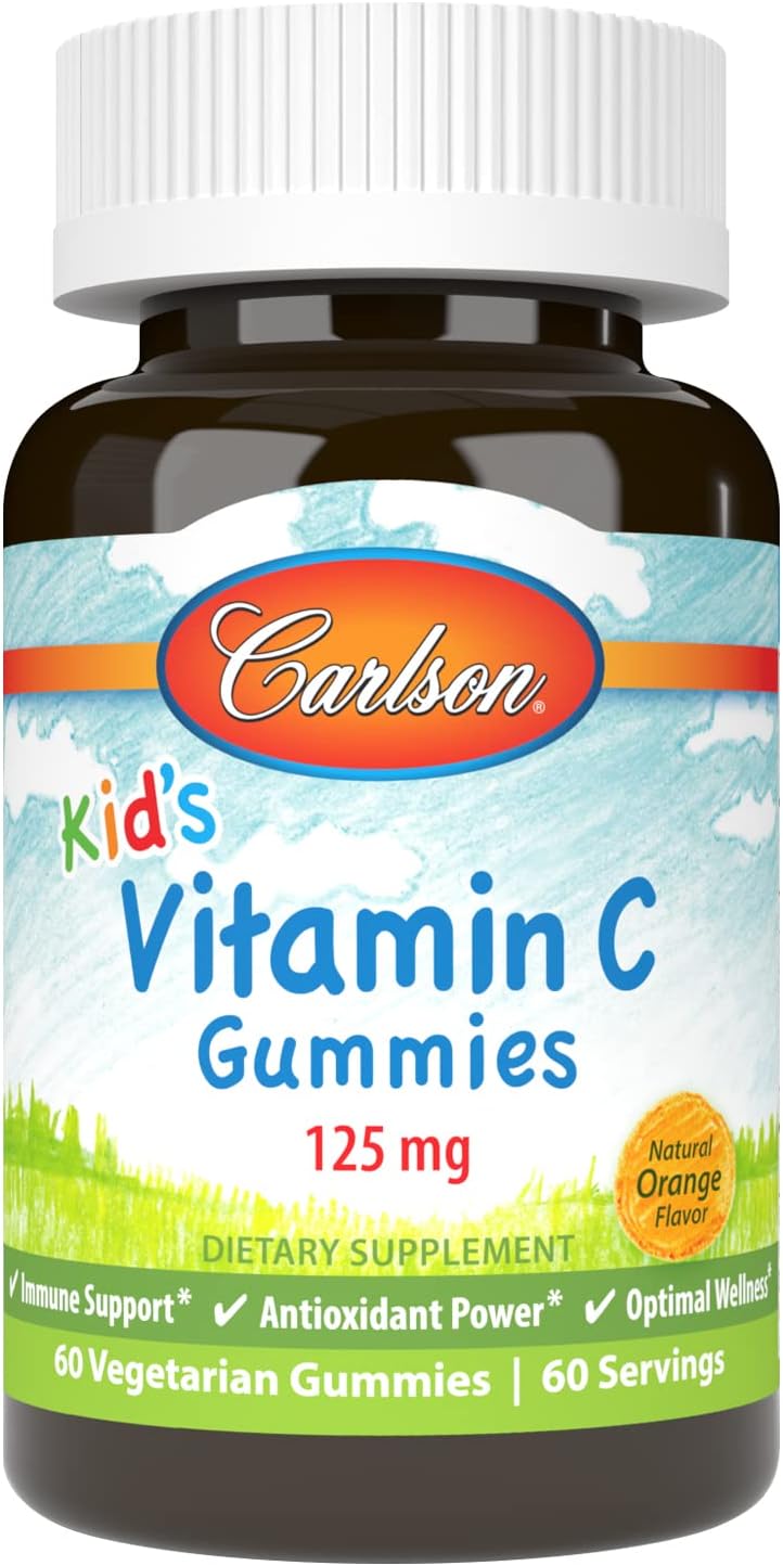 Carlson Labs Kids Vitamin C Gummies, 60 CT