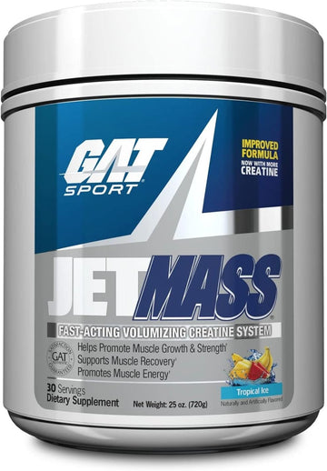 GAT SPORT JetMass Fact-Acting Volumizing Creatine System, 30 Servings