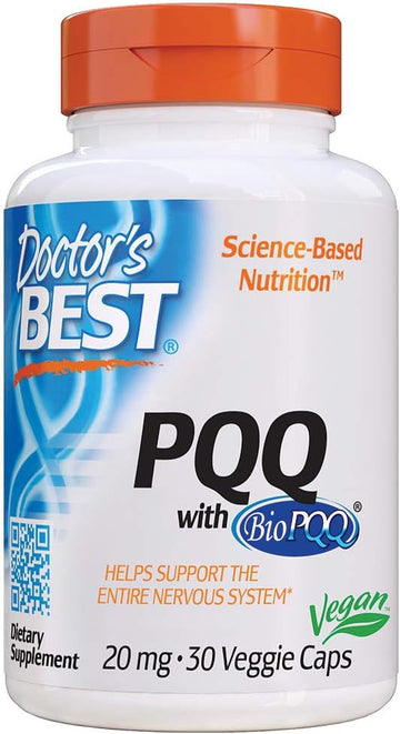 Doctor'S Best Pqq With Biopqq, Non-Gmo, Vegan, Gluten & Soy Free, 20 M