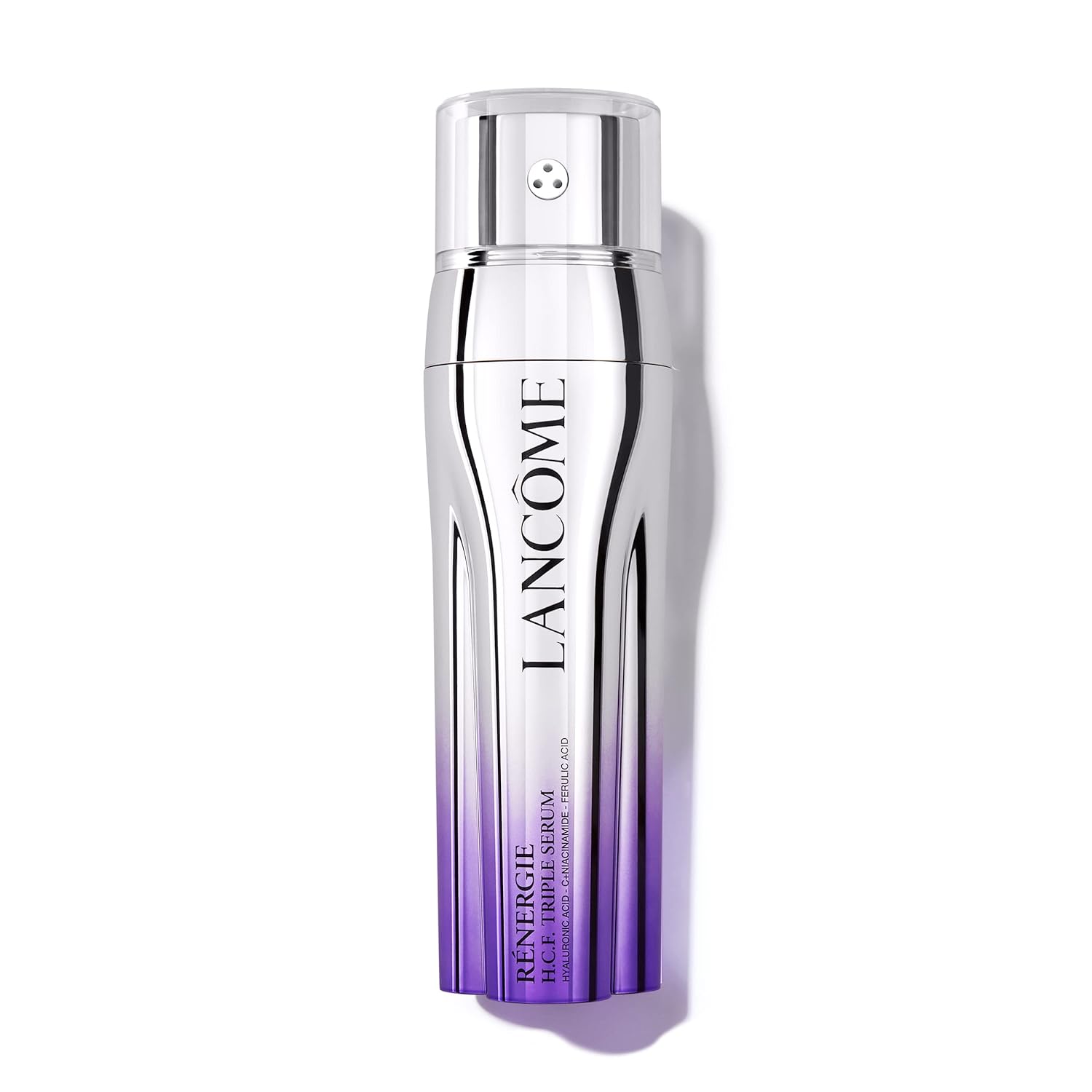 Lancôme Rénergie H.C.F. Triple Serum - Hyaluronic Acid Serum for Visible Correction of Anti Aging Signs & Dark Spots - With Vitamin C+, Niacinamide & Ferulic Acid - 1.7