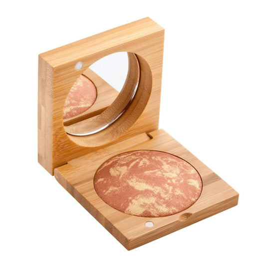 Antonym Cosmetics Baked Blush Mineral Powder Bright Shimmer Face Blush Contour Highlight Palette Cosmetic Makeup High Impact Buildable Color Long Lasting Highly Pigmented Blushing 3.9 (Copper)