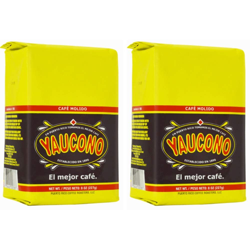 Yaucono Ground Coffee Bagged, (Pack Of 2)
