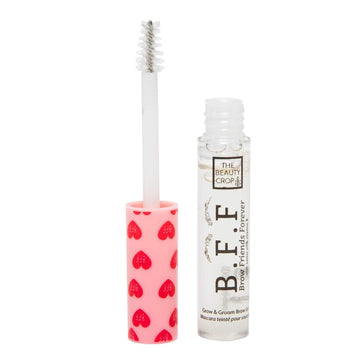 The Beauty Crop - BFF Brow Mascara | Contain Castor Oil, Vitamin E & Aloe Vera | Cruelty-Free Mascara Brow Gel | Professional Makeup Clear Mascara Gel | Perfect for Taming & Grooming | Water-Resistant