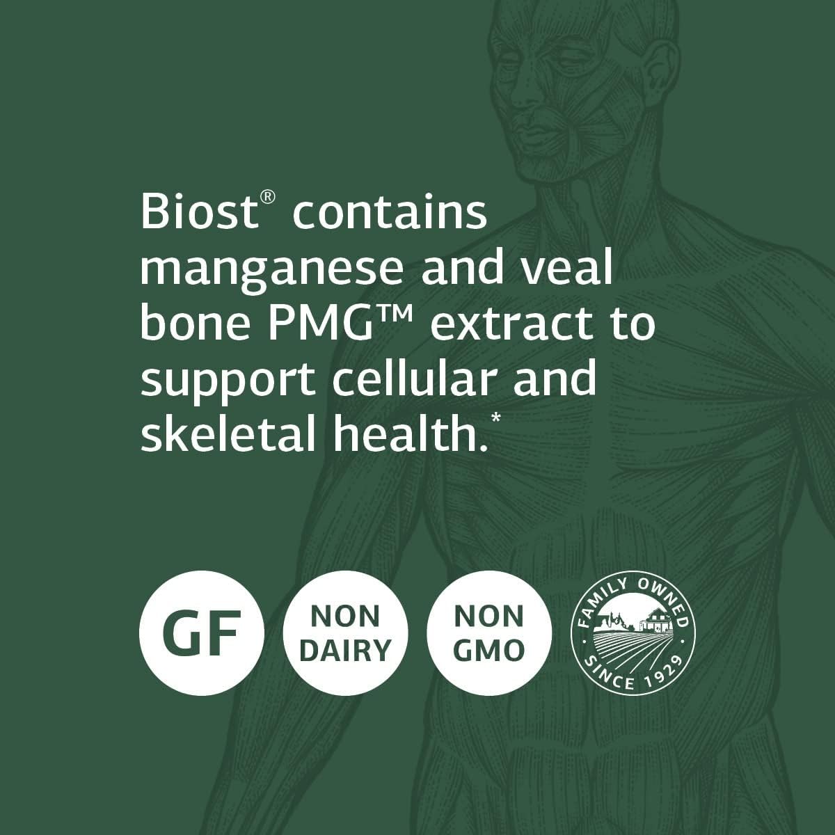 Standard Process Biost - Teeth and Bone Health Supplement with Whole F