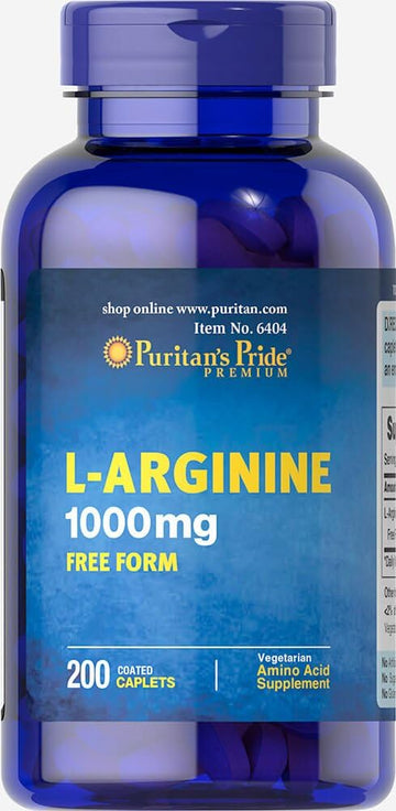 Puritan'S Pride L-Arginine 1000 Mg-200 Caplets