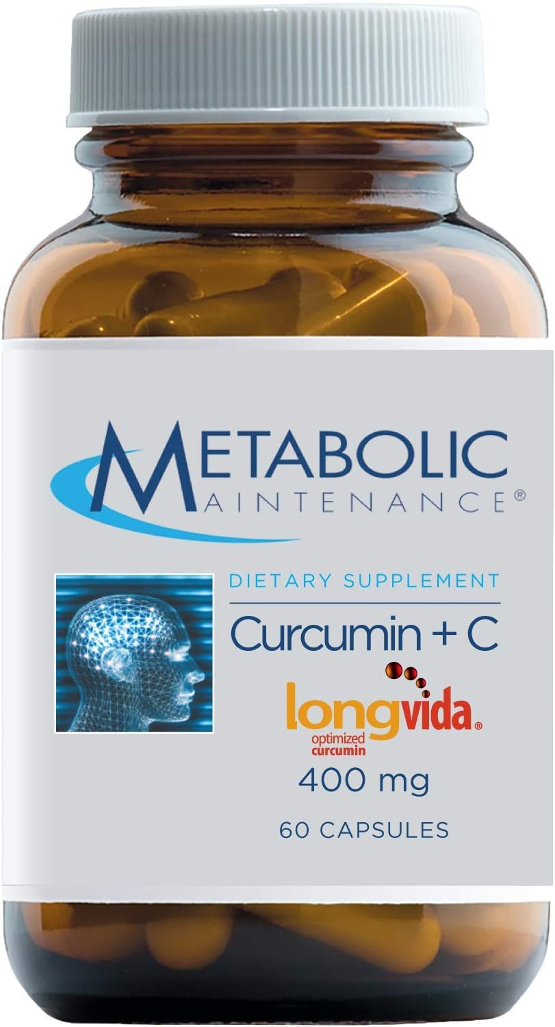 Metabolic Maintenance Curcumin + C (Longvida) - 400 Milligrams Higher