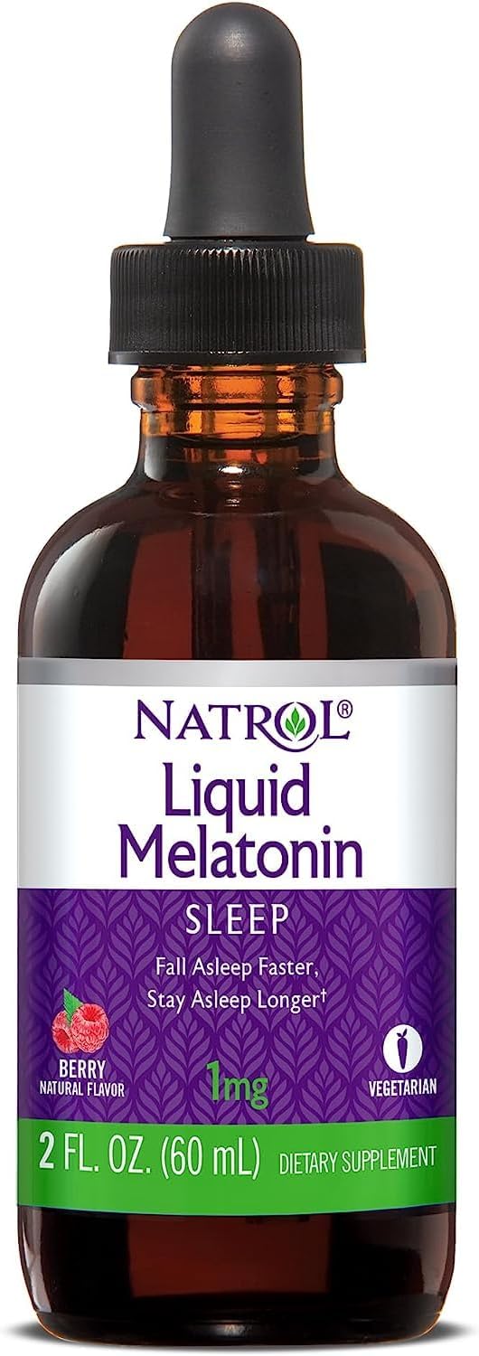 Natrol Melatonin 1 mg Liq  (Pack of 4)