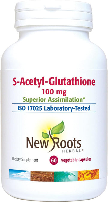 New Roots Herbal S-Acetyl-Glutathione, 100Mg | Superior Assi