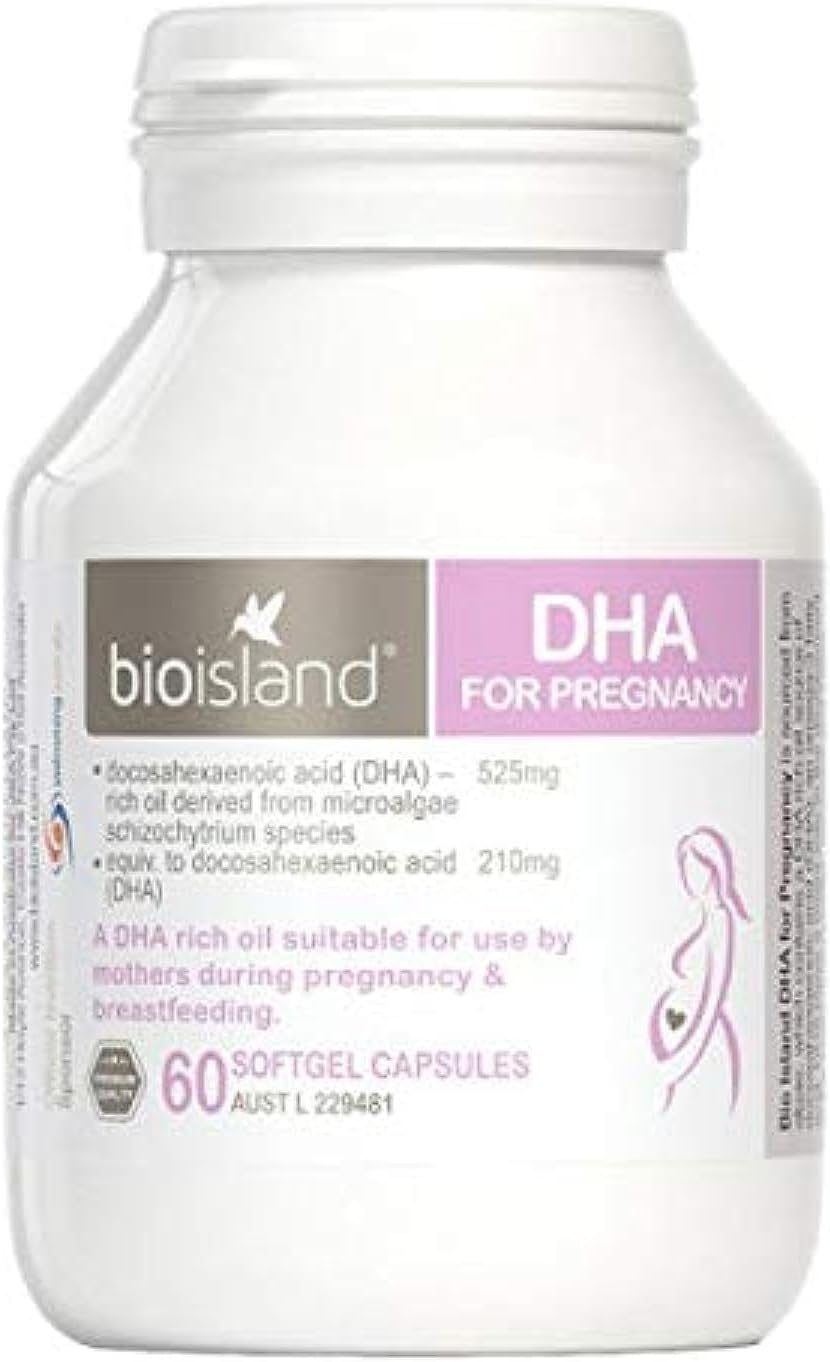 Bioisland DHA for Pregnancy 60 Capsules
