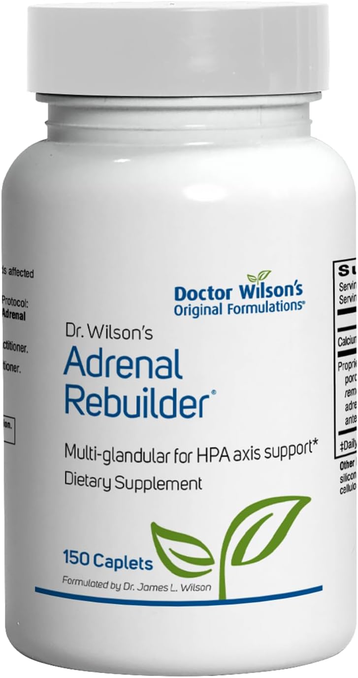 Dr. Wilson's Adrenal Rebuilder 150 Caplets multiglandular Including Ad8.78 Ounces