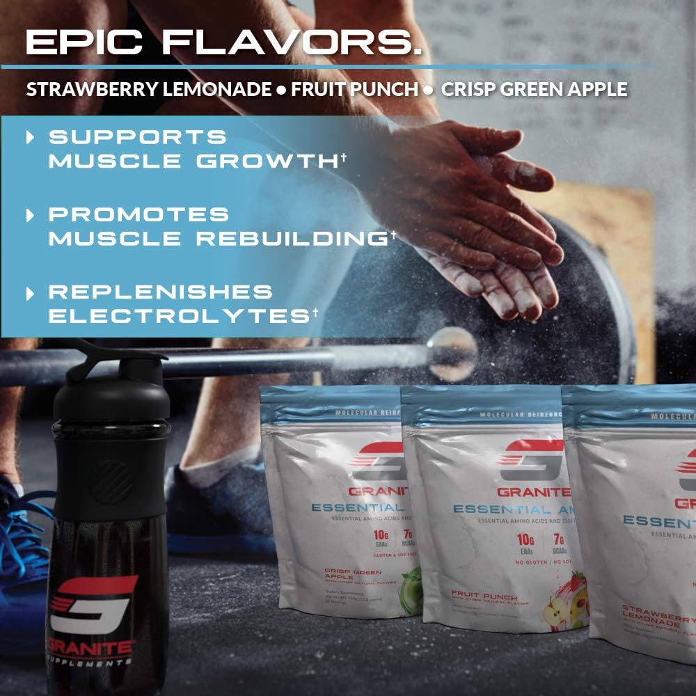 Granite® Essential Amino Acids + Branched Chain Amino Acids + Electrol